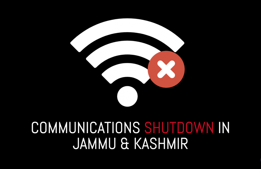 Association for Progressive Communications & Media Matters for Democracy condemns the shutdown of communications in Jammu & Kashmir