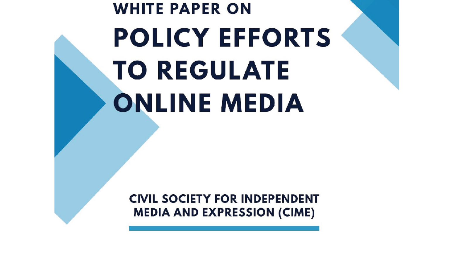 White Paper Online Media Regulation
