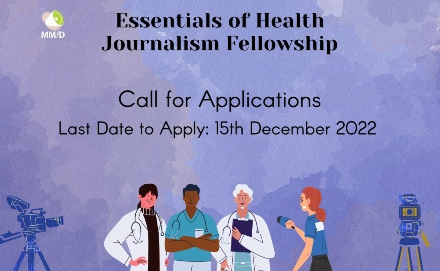 Media Matters for Democracy announces fellowship for health journalists 