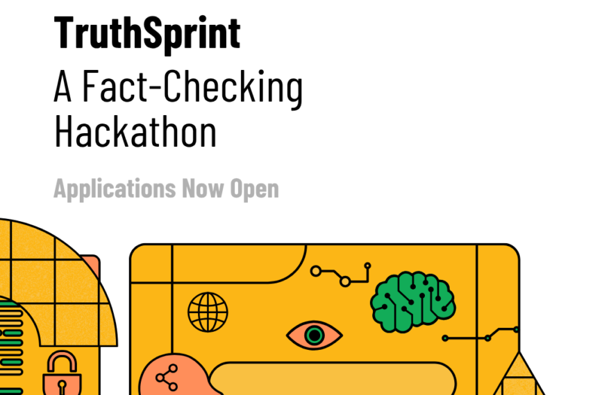 Announcing TruthSprint — A Fact-Checking Hackathon. Applications  Now Open