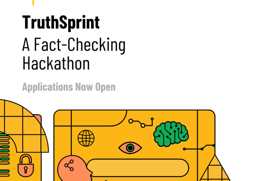 Announcing TruthSprint — A Fact-Checking Hackathon. Applications  Now Open