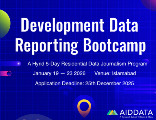 Announcing Development Data Reporting Bootcamp